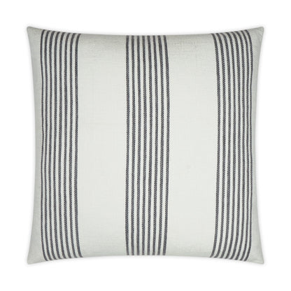 D.V. KAP HOME   24" x 24" Newport Pillow - Domino Traditional, Stripes, Farmhouse, Nautical    - 3570-D-2424