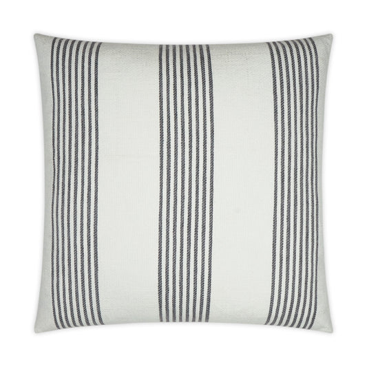 D.V. KAP HOME   24" x 24" Newport Pillow - Domino Traditional, Stripes, Farmhouse, Nautical    - 3570-D-2424