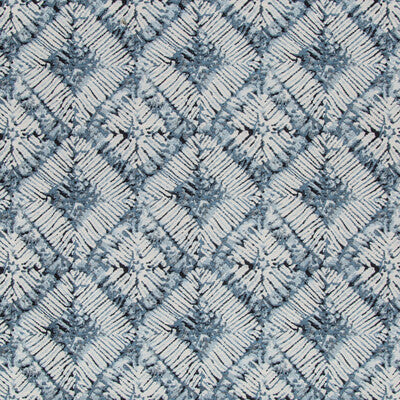 KRAVET DESIGN WEAVE  WHITE,INDIGO,DARK BLUE   - 35700.5.0