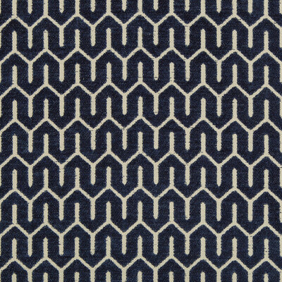 KRAVET DESIGN CHENILLE GEOMETRIC BEIGE,BLUE,   - 35706.5.0