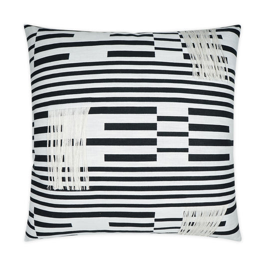 D.V. KAP HOME   24" x 24" Loose Ends Pillow Textured, Modern    - 3571-2424