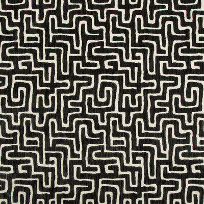 KRAVET DESIGN VELVET TEXTURE BLACK,CHARCOAL,   - 35721.218.0