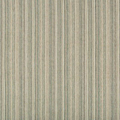 KRAVET DESIGN CHENILLE STRIPES TEAL,GREY,   - 35733.1135.0