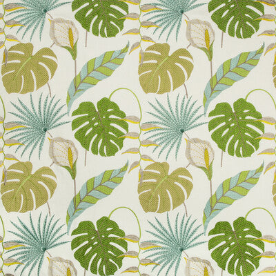 KRAVET DESIGN EMBROIDERY  WHITE,GREEN,YELLOW   - 35734.314.0