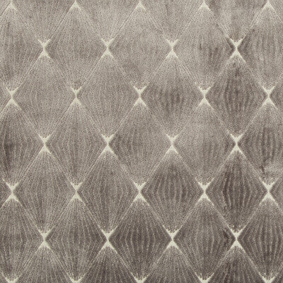 KRAVET DESIGN VELVET GEOMETRIC GREY,SILVER,   - 35735.11.0