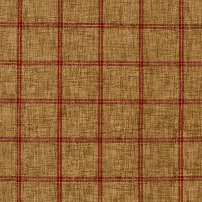 KRAVET BASICS CHENILLE  BROWN,RED,   - 35774.619.0