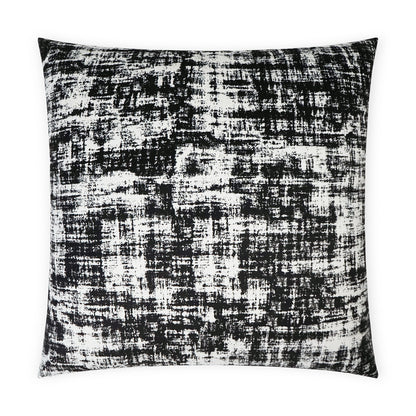 D.V. KAP HOME   24" x 24" Dante Pillow - Black Modern, Abstract    - 3579-B-2424