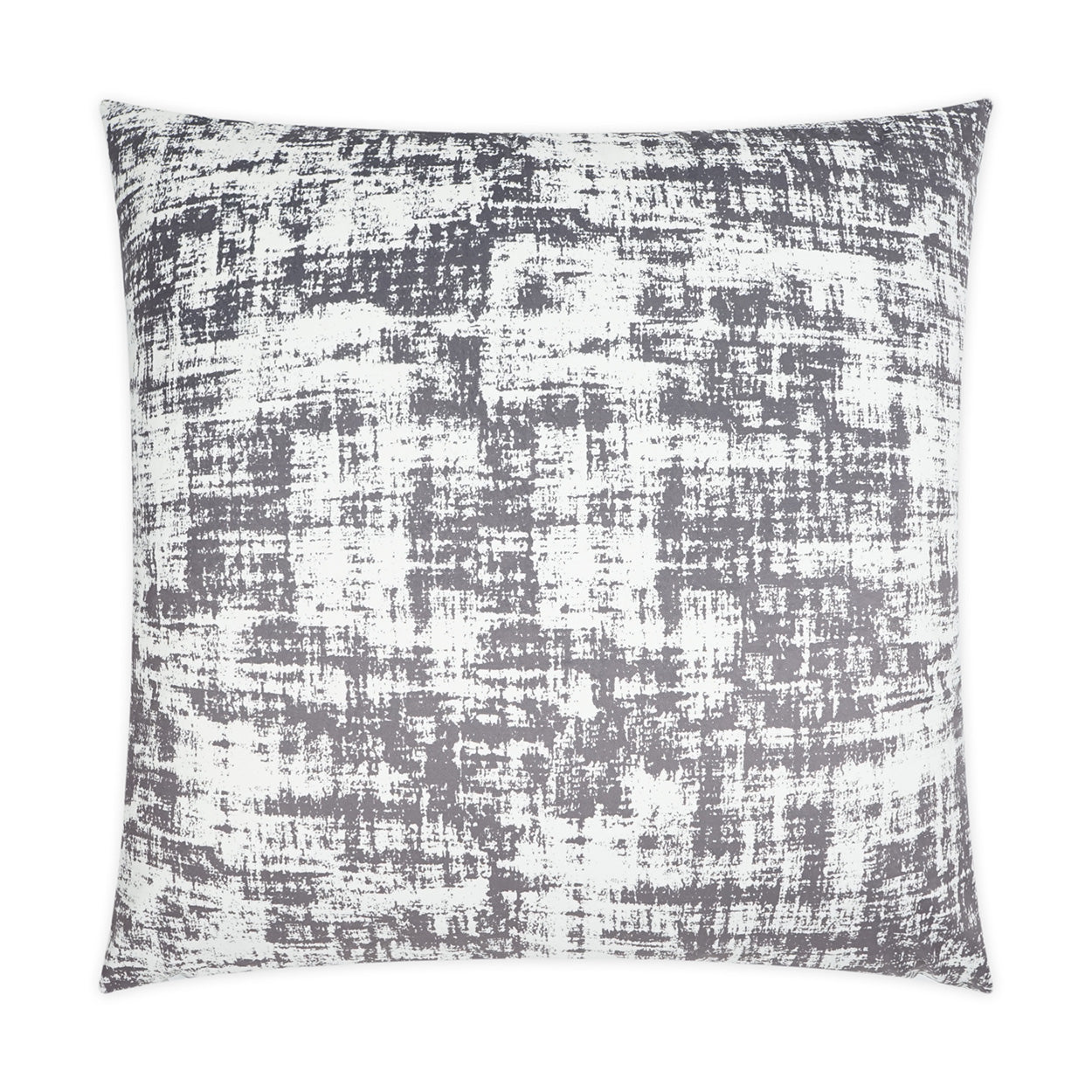 D.V. KAP HOME   24" x 24" Dante Pillow - Pewter Modern, Abstract    - 3579-P-2424