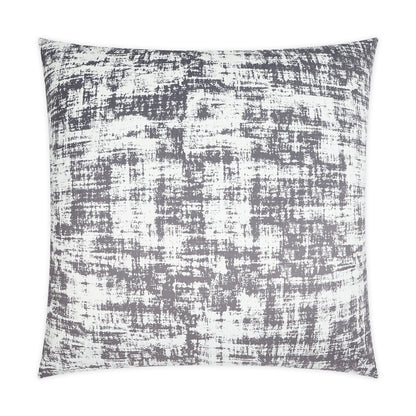 D.V. KAP HOME   24" x 24" Dante Pillow - Pewter Modern, Abstract    - 3579-P-2424