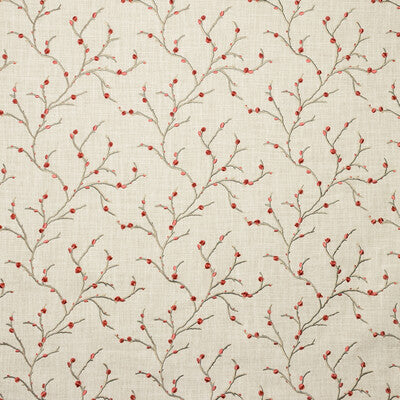 KRAVET BASICS EMBROIDERY BOTANICAL & FLORAL NEUTRAL,BEIGE,SALMON   - 35793.12.0