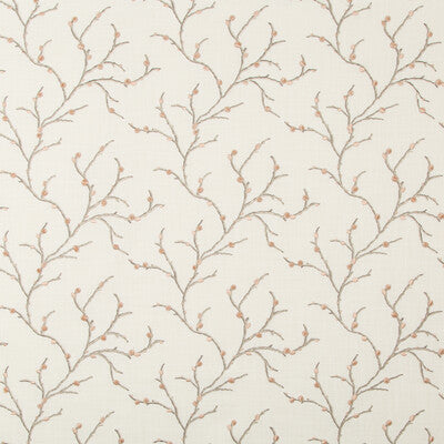 KRAVET BASICS EMBROIDERY BOTANICAL & FLORAL WHITE,TAUPE,PINK   - 35793.1617.0