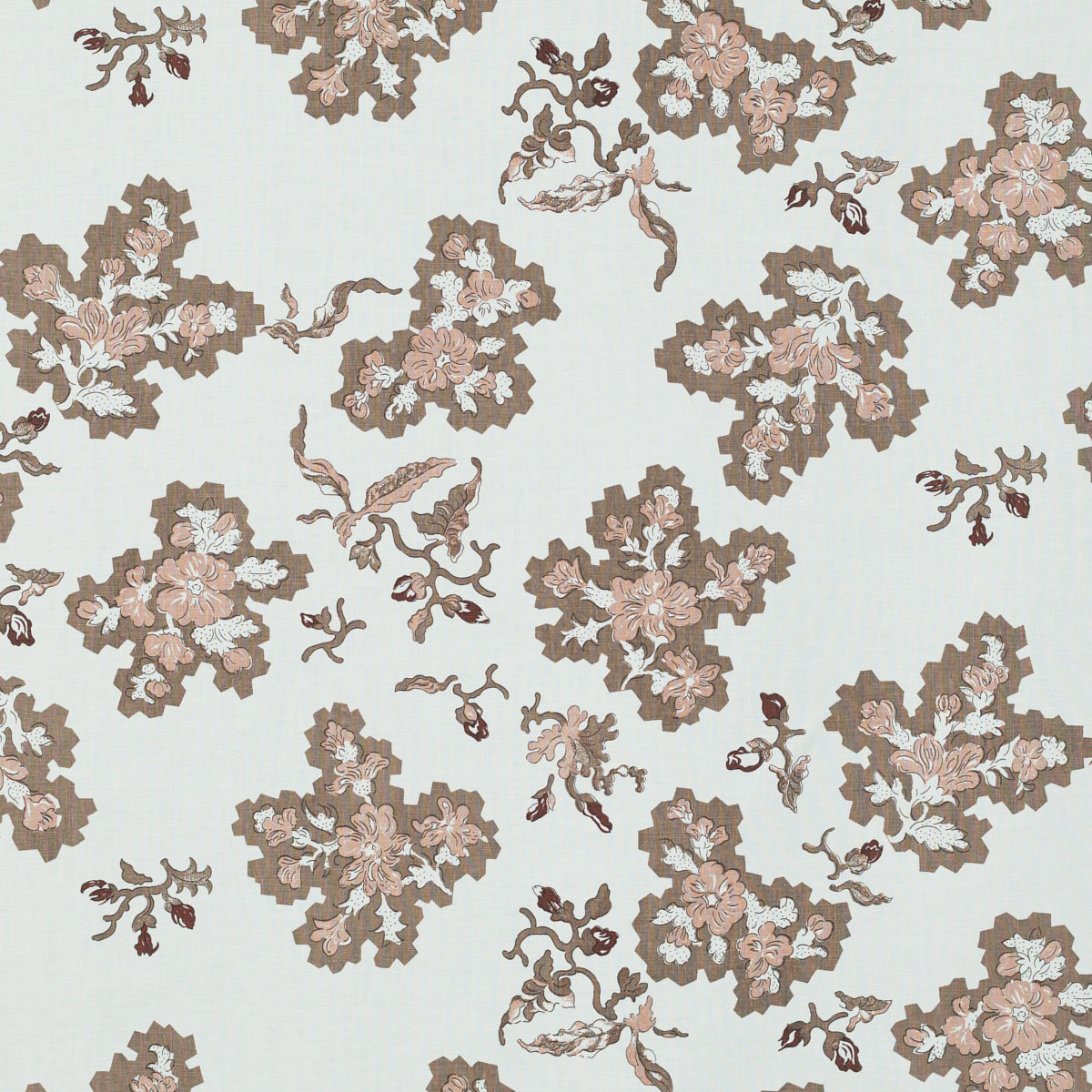 SCHUMACHER  RAOUL TEXTILES VIOLA PRINTS PRINTS CARDAMON   - 357B23