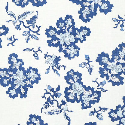 SCHUMACHER  RAOUL TEXTILES VIOLA PRINTS PRINTS DELFT   - 357B39