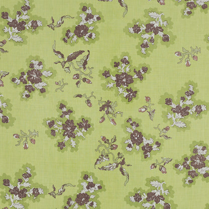 SCHUMACHER  RAOUL TEXTILES VIOLA PRINTS PRINTS CELERY   - 357V74