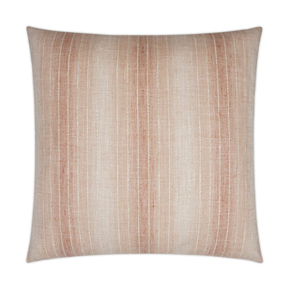 D.V. KAP HOME   24" x 24" Brentwood Pillow - Blush Stripes, Traditional    - 3580-B-2424