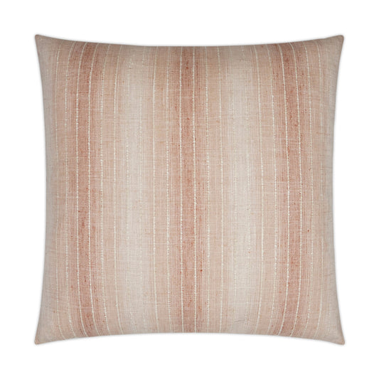 D.V. KAP HOME   24" x 24" Brentwood Pillow - Blush Stripes, Traditional    - 3580-B-2424