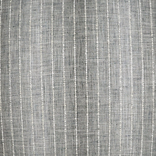 D.V. KAP HOME 3580-M-YARD Brentwood Fabric - Meteorite Stripes, Traditional  Grey   - Brentwood