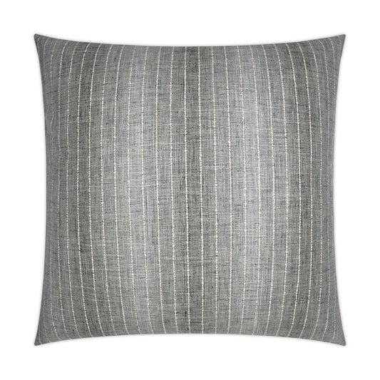 D.V. KAP HOME   24" x 24" Brentwood Pillow - Meteorite Stripes, Traditional    - 3580-M-2424