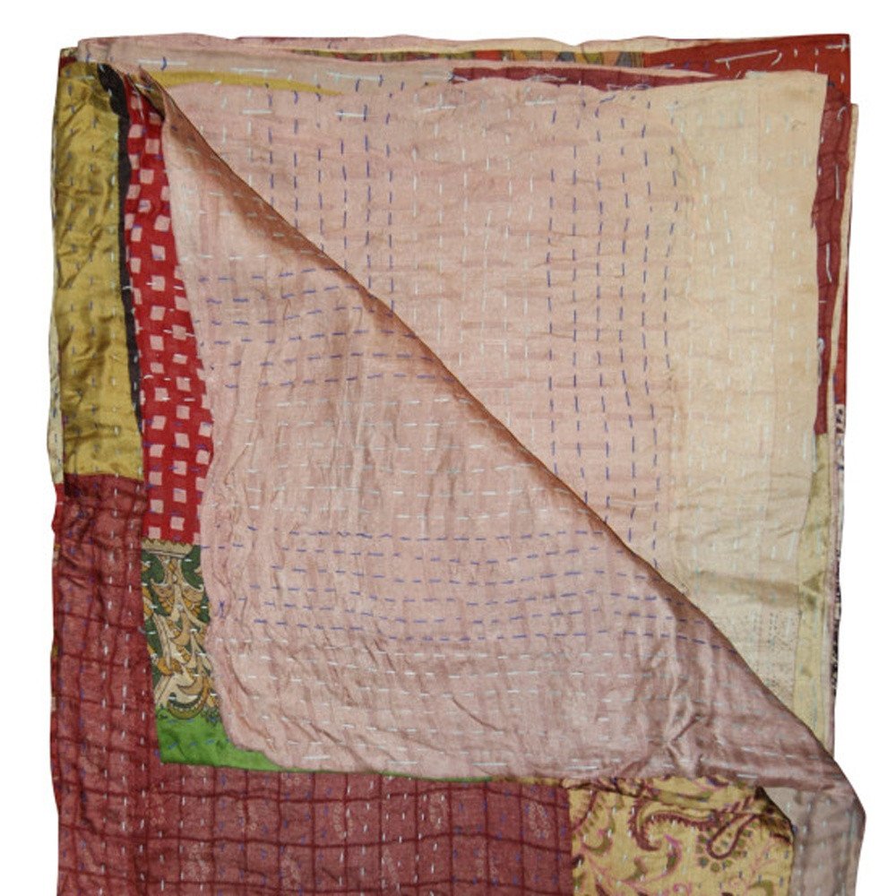 50" X 70" Silk Multicolor Throws