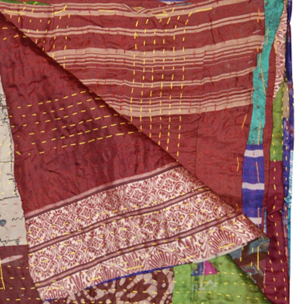 50" X 70" Silk Multicolor Throws