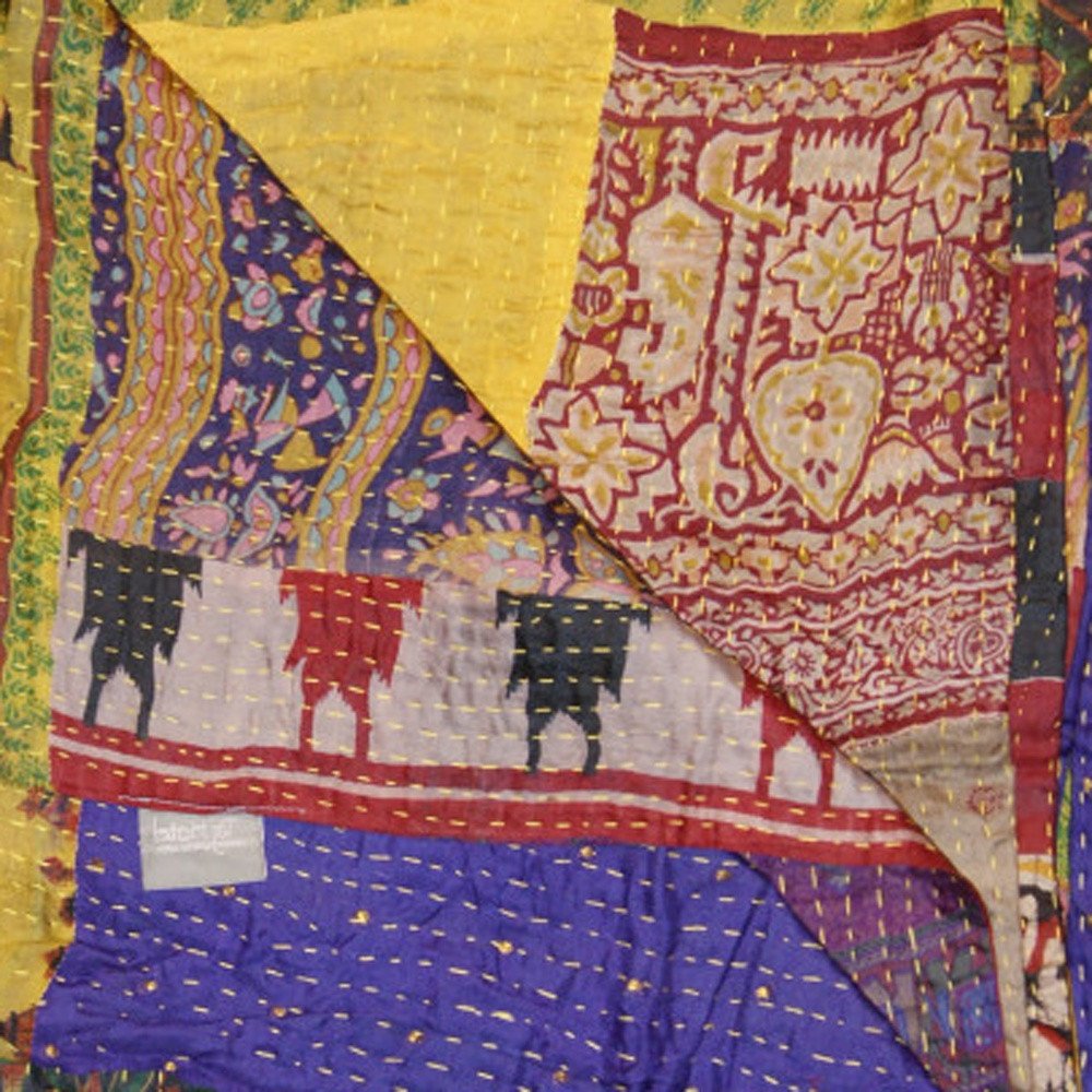 50" X 70" Silk Multicolor Throws