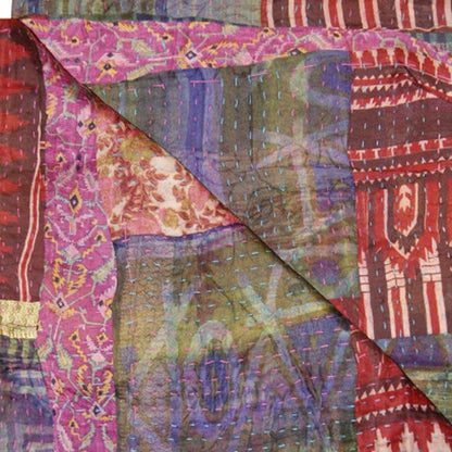 50" X 70" Silk Multicolor Throws