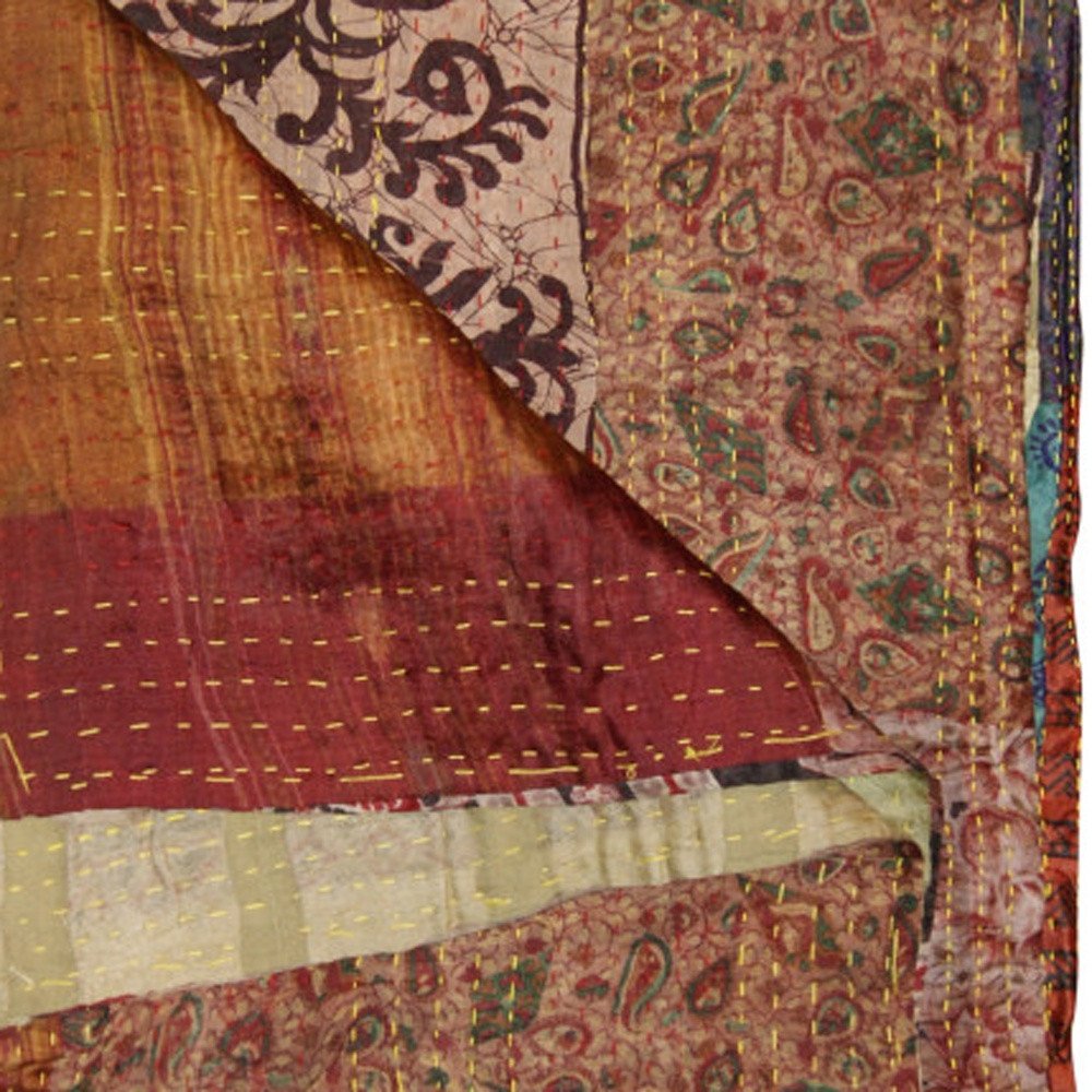 50" X 70" Silk Multicolor Throws