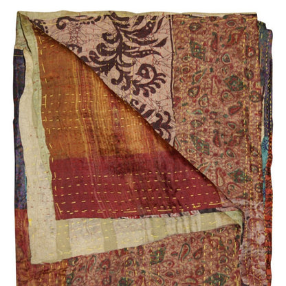 50" X 70" Silk Multicolor Throws