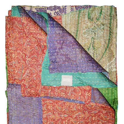 50" X 70" Silk Multicolor Throws
