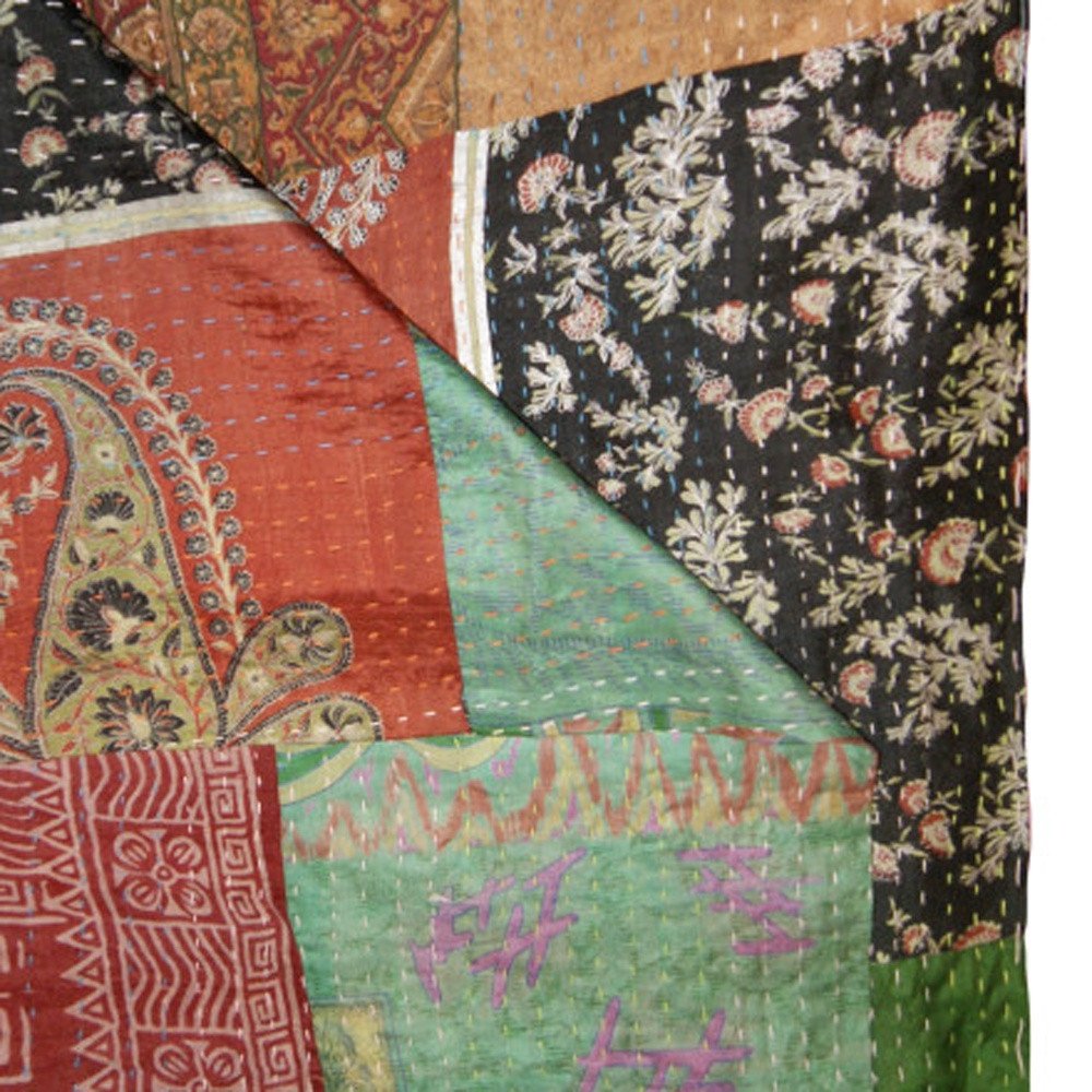 50" X 70" Silk Multicolor Throws