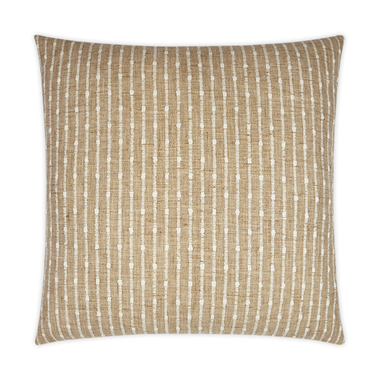 D.V. KAP HOME   24" x 24" Kemp Pillow - Harvest Stripes, Farmhouse, Global    - 3581-H-2424
