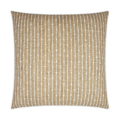D.V. KAP HOME   24" x 24" Kemp Pillow - Harvest Stripes, Farmhouse, Global    - 3581-H-2424