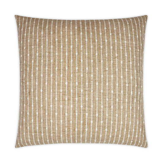 D.V. KAP HOME   24" x 24" Kemp Pillow - Harvest Stripes, Farmhouse, Global    - 3581-H-2424