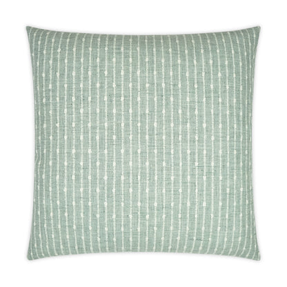 D.V. KAP HOME   24" x 24" Kemp Pillow - Lagoon Stripes, Farmhouse    - 3581-L-2424