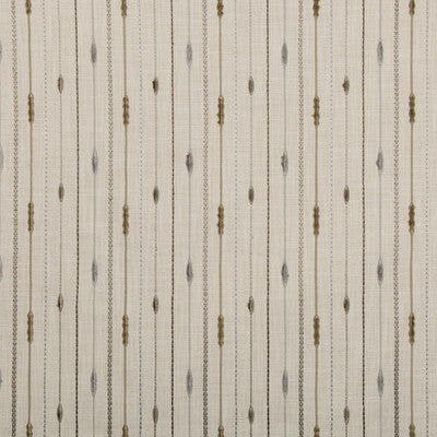 KRAVET BASICS EMBROIDERY STRIPES IVORY,BEIGE,GREY   - 35811.1611.0