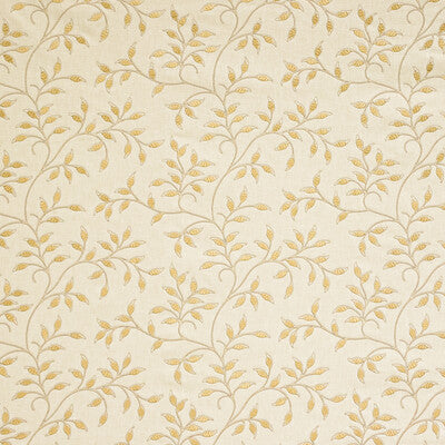 KRAVET BASICS EMBROIDERY BOTANICAL & FLORAL BEIGE,YELLOW,   - 35813.14.0