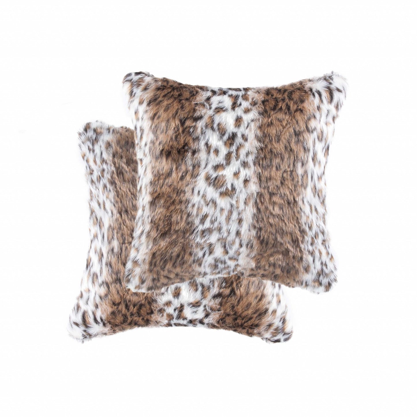 18" X 18" X 5" Acrylic Plush Polyester Polyfill Lynx 2 Pack Pillow