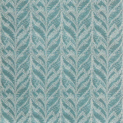 KRAVET DESIGN INDOOR / OUTDOOR FLAMESTITCH TURQUOISE,WHITE,TEAL   - 35818.13.0