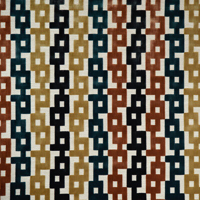 KRAVET COUTURE VELVET TEXTURE BEIGE,TEAL,RUST   - 35856.524.0