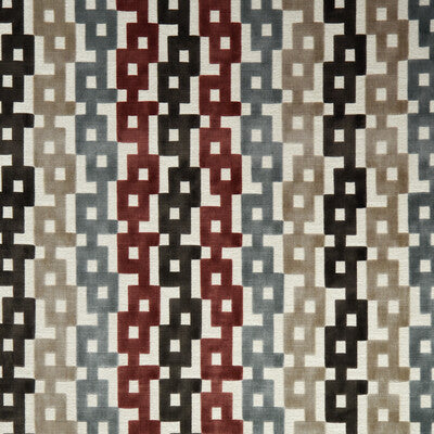 KRAVET COUTURE VELVET TEXTURE BEIGE,BURGUNDY,GREY   - 35856.921.0