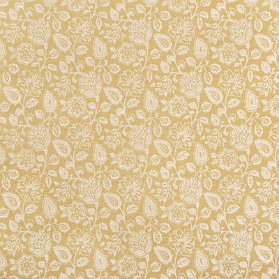 KRAVET CONTRACT CRYPTON BOTANICAL & FLORAL GOLD,WHITE,   - 35863.4.0