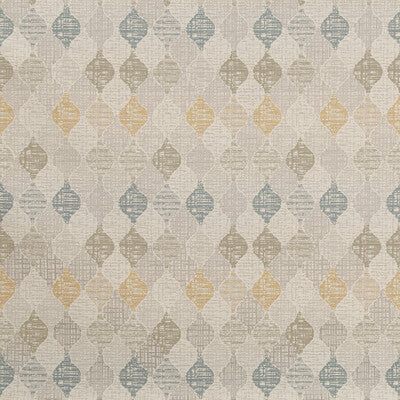 KRAVET CONTRACT CRYPTON GEOMETRIC GREY,GOLD,   - 35864.103.0