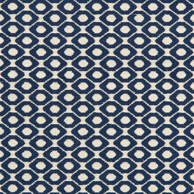 KRAVET CONTRACT CRYPTON TEXTURE IVORY,INDIGO,DARK BLUE   - 35867.50.0