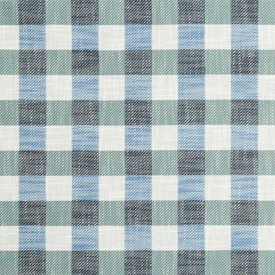 KRAVET CONTRACT CRYPTON PLAID / CHECK BLUE,GREEN,WHITE   - 35884.5.0