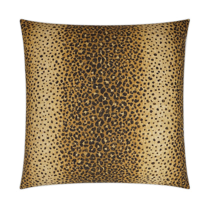 D.V. KAP HOME   24" x 24" Nala Pillow - Saffron Animal    - 3590-S-2424
