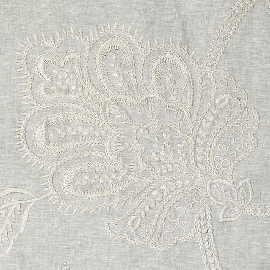 Duralee Monogram Ba61240 | 85-Parchment  Drapery     - 359446