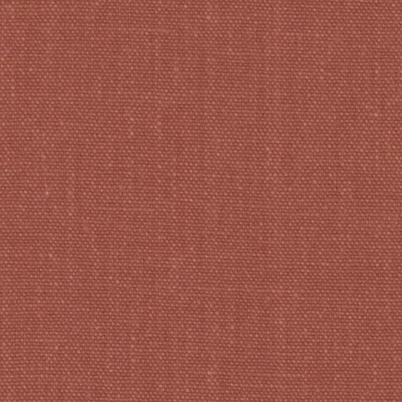 Strawberry-colored woven upholstery fabric swatch with visible texture.