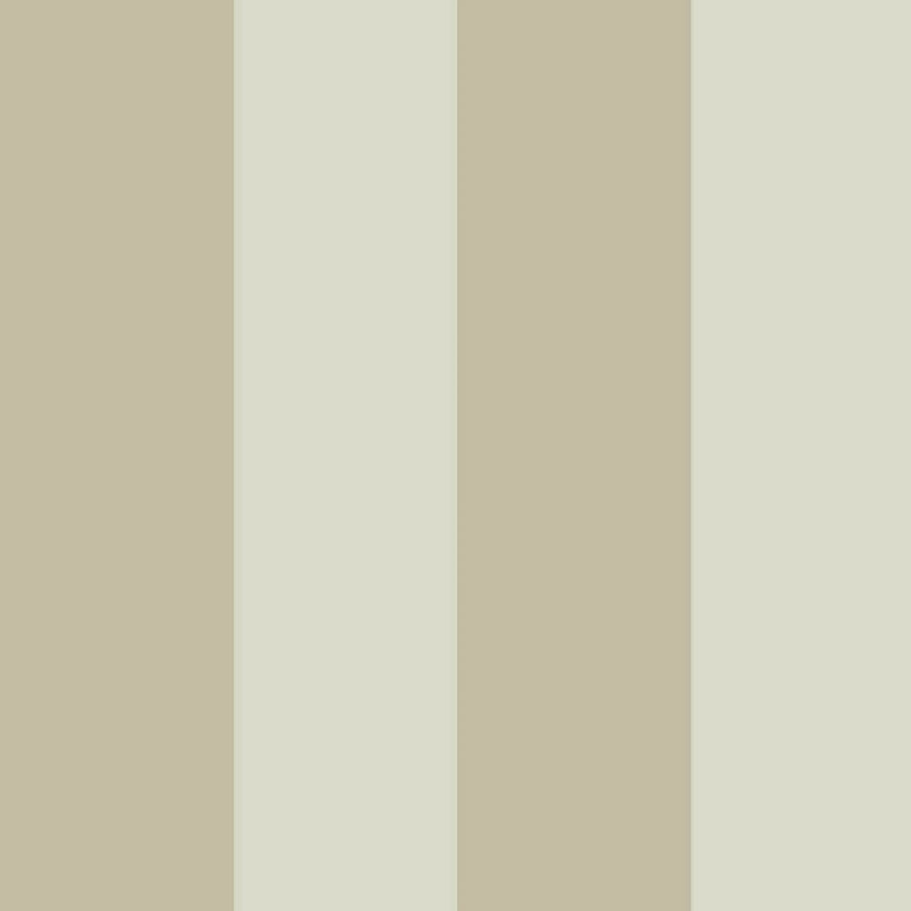 Beige and white textured wallpaper with a wide stripe.
