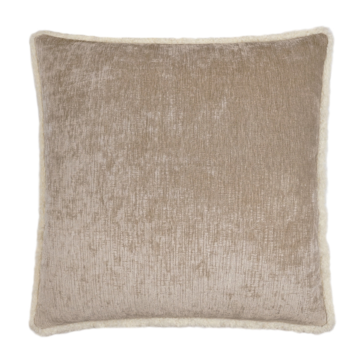 D.V. KAP HOME   24" x 24" Kinney Pillow - Putty Transitional, Solid    - 3597-P-2424