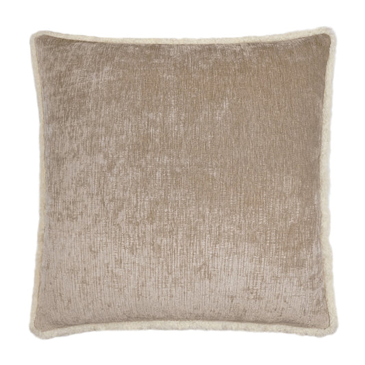 D.V. KAP HOME   24" x 24" Kinney Pillow - Putty Transitional, Solid    - 3597-P-2424